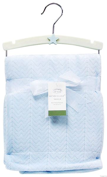 Picture of Jacquard Valour Blanket Blue