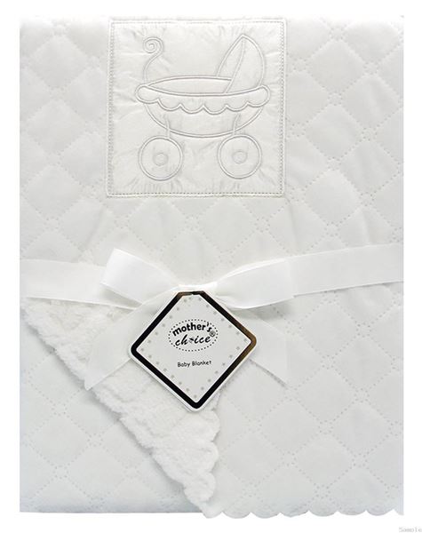 Picture of Nana Baby Blanket White