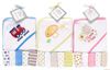 Picture of Hooded Towel With 5 Pc Facecloths Set - Pink Flower