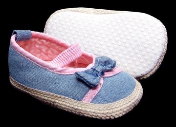 Picture of Infant Girl's Denim Shoe