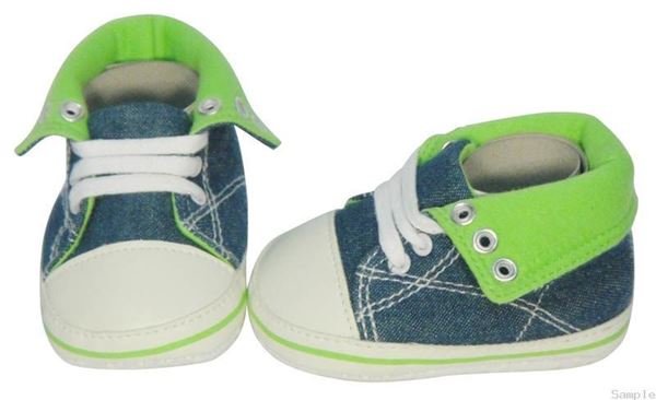 Picture of Infant Denim Boot - Green