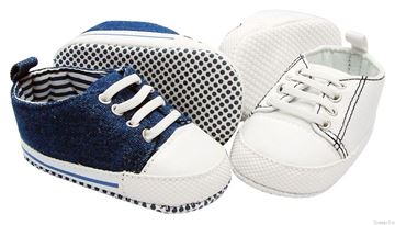 Picture of Boy's Lace Up - Denim Blue