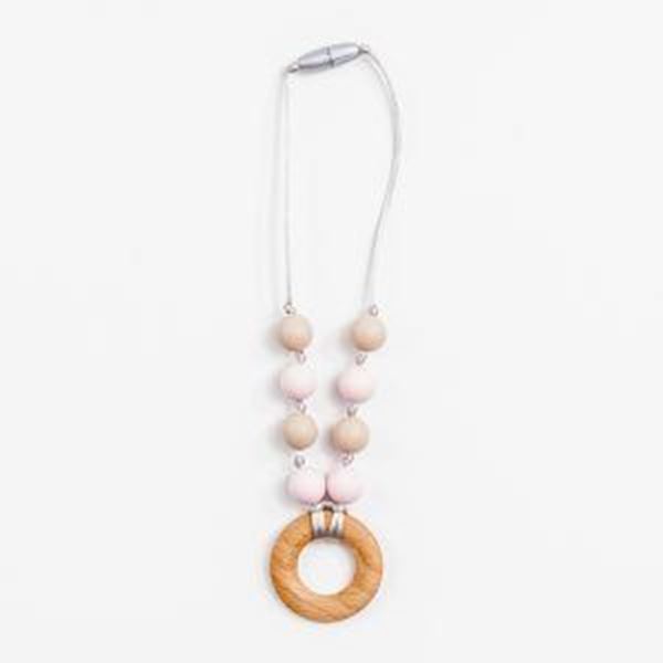 Picture of Toddler Necklace -  Soft peach and neutral