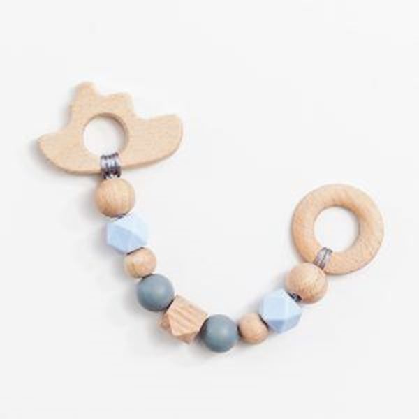Picture of Wooden Teether - Blue
