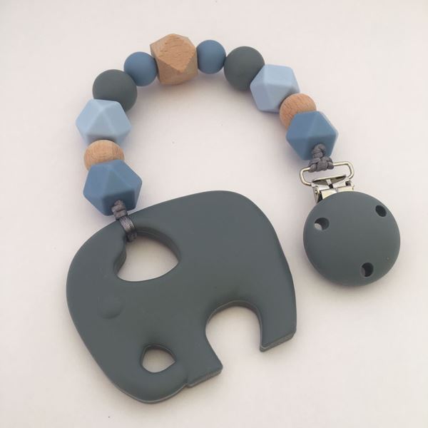 Picture of Elephant Teether - Blue