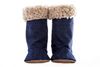 Picture of Boots Unisex- Denim & Beige Sheepskin