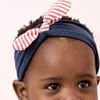 Picture of Headband - Navy with Nautical Bow