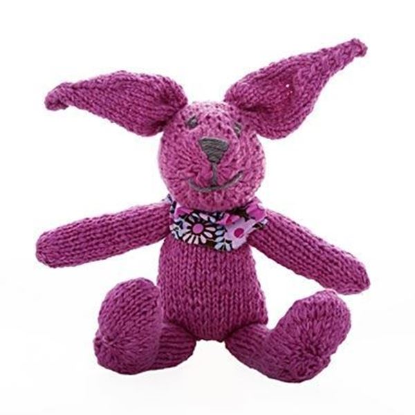 Picture of Knitted Bunny - Fuschia