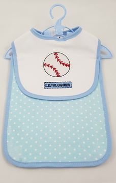 Picture of Bib & Burper Set Blue