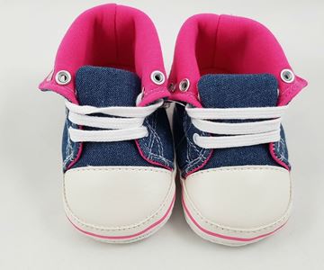 Picture of Infant Denim Boot - Pink
