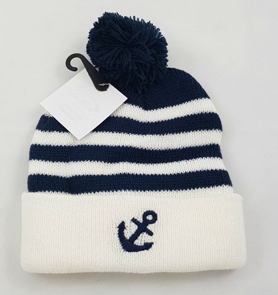 Picture of Infants Winter Hat "Sailor" Navy