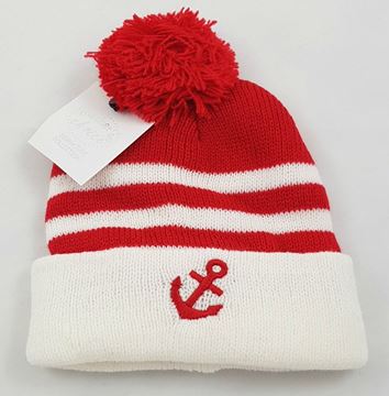 Picture of Infants Winter Hat "Sailor" Red